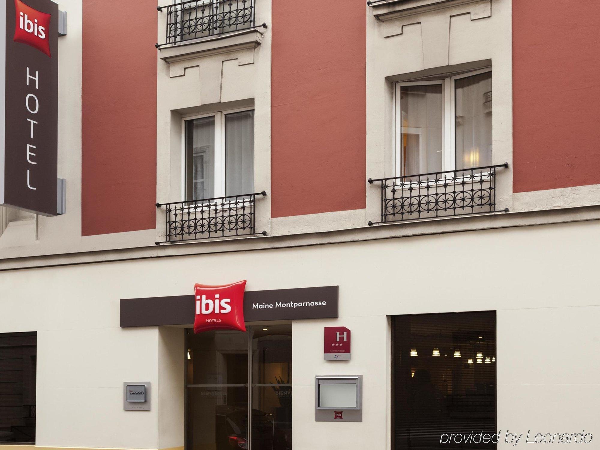 Ibis Maine Montparnasse Hotell Paris Eksteriør bilde